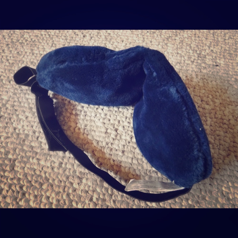 Luxury soft weighted glass bead sleep mask new